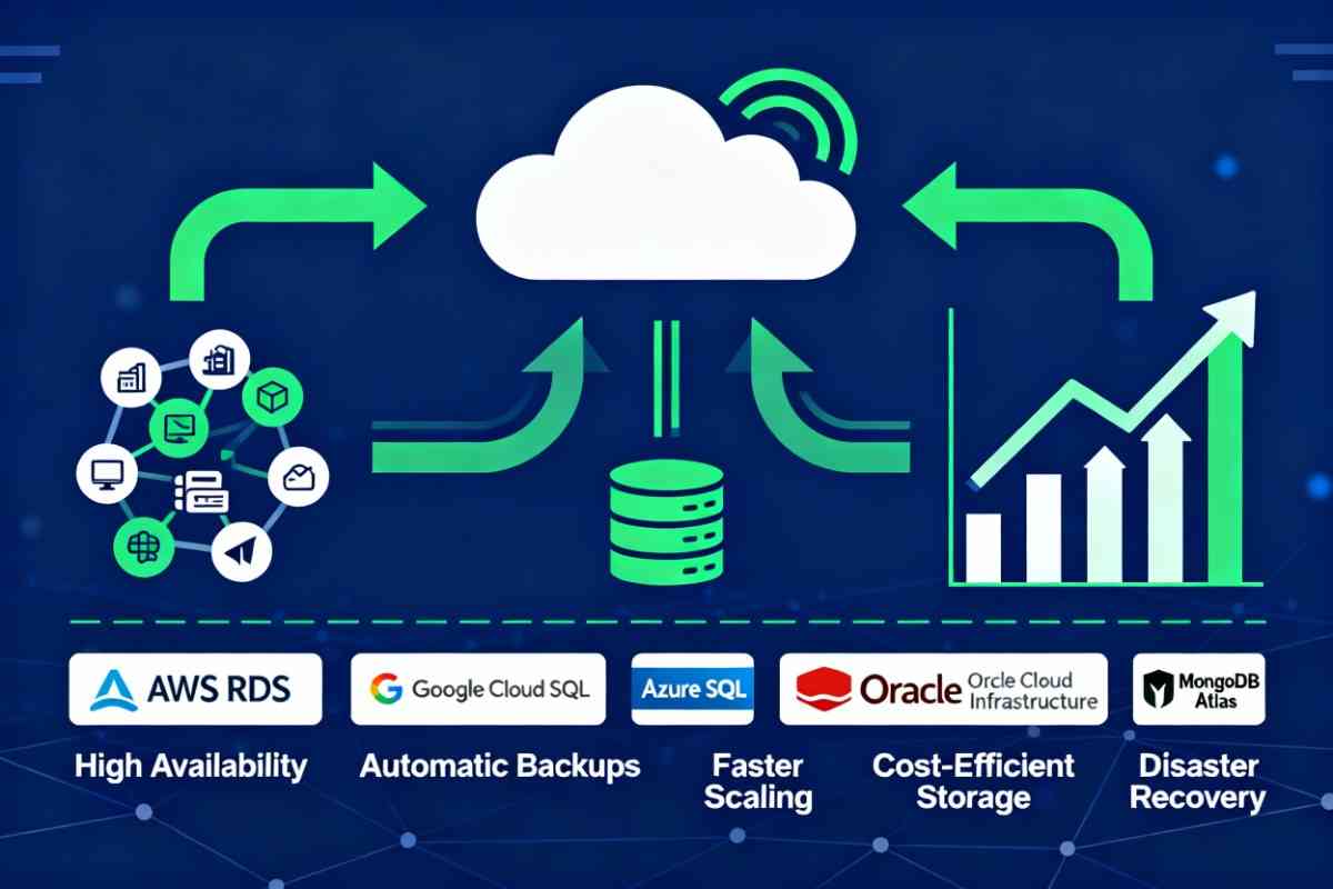 Cloud database solution for secure, scalable, and high-performance data storage and management
