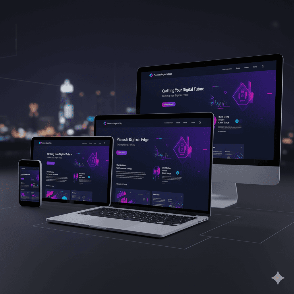 Responsive and SEO optimized websites designed for fast loading, mobile-friendly performance, and higher search engine rankings