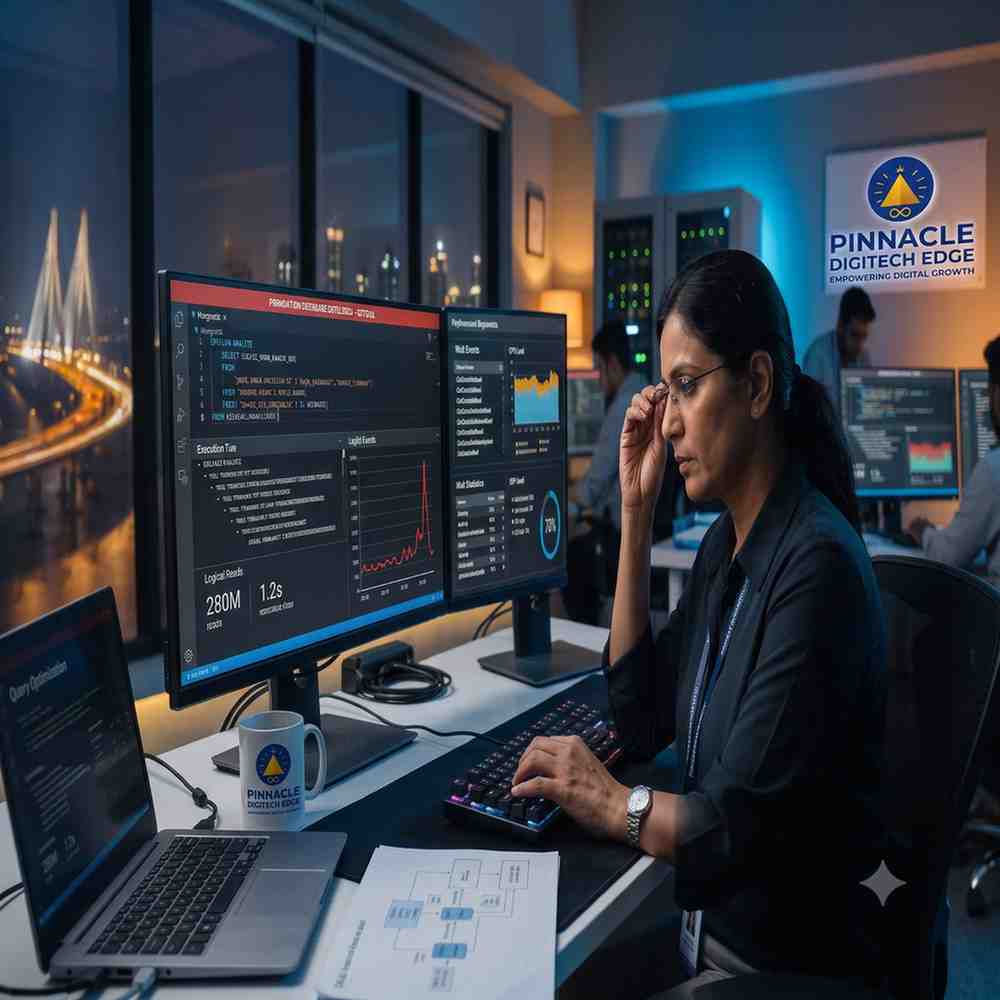 Database performance specialist analyzing production query bottlenecks and execution plan issues in a high availability enterprise database environment